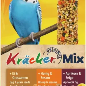 Neuheit Vitakraft Kräcker®Mix Ei Frucht Honig 3 Stück